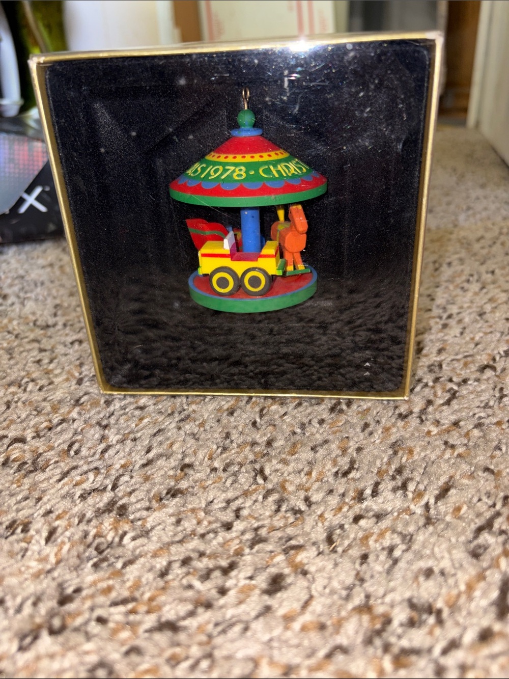 Vintage Hallmark Tree Trimmer Collection 1st in the Carousel collection
